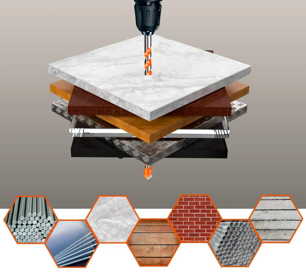 Compleet Kit met Diamantboor Super Drill