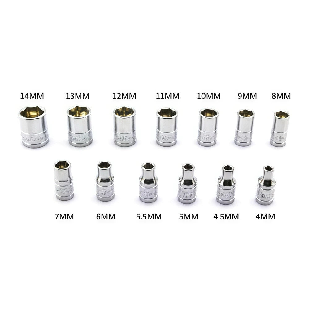 Complete 46-delige gereedschapsset van staal met koffer