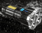 High-Power Tactical Flashlight - Light Power