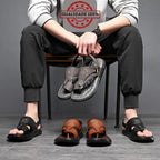 Herenleren antislip sandaal - UrbanWalk