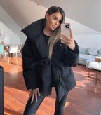 Elegante Gewatteerde Jas